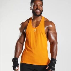 Gymshark Men's Orange Stringer